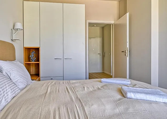 Ostseeresidenz D208 Eco Boho Z Basenem, Sauna, Jacuzzi, Przy Samej Plazy - 5d Apartment