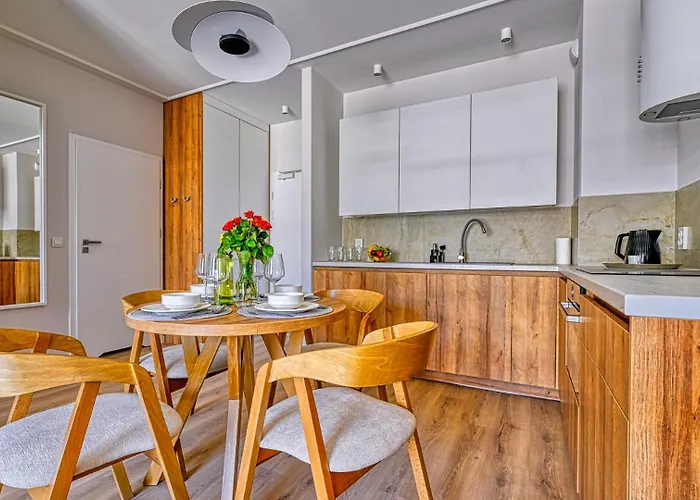 Ostseeresidenz D208 Eco Boho Z Basenem, Sauna, Jacuzzi, Przy Samej Plazy - 5d *