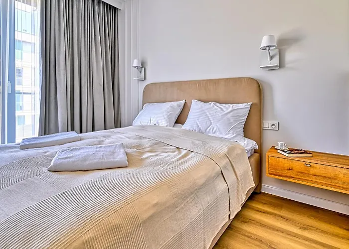 Ostseeresidenz D208 Eco Boho Z Basenem, Sauna, Jacuzzi, Przy Samej Plazy - 5d Apartment *