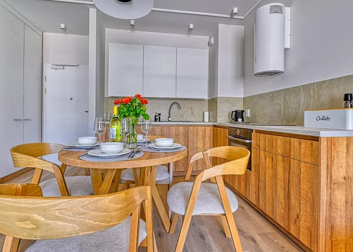 Ostseeresidenz D208 Eco Boho Z Basenem, Sauna, Jacuzzi, Przy Samej Plazy - 5d *