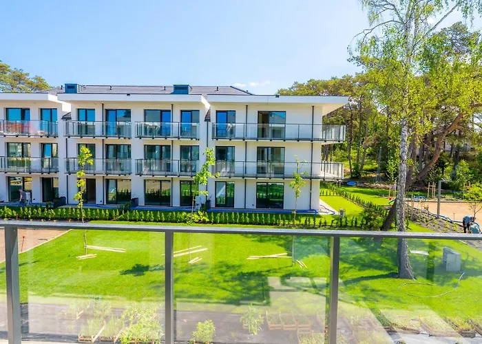 Ostseeresidenz D208 Eco Boho Z Basenem, Sauna, Jacuzzi, Przy Samej Plazy - 5d Apartment